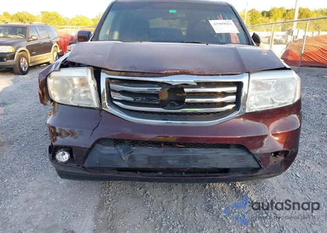 2012 Honda Pilot Ex-L from USA, damaged, VIN 5FNYF4H56CB043613